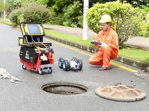 湛河管道机器人检测