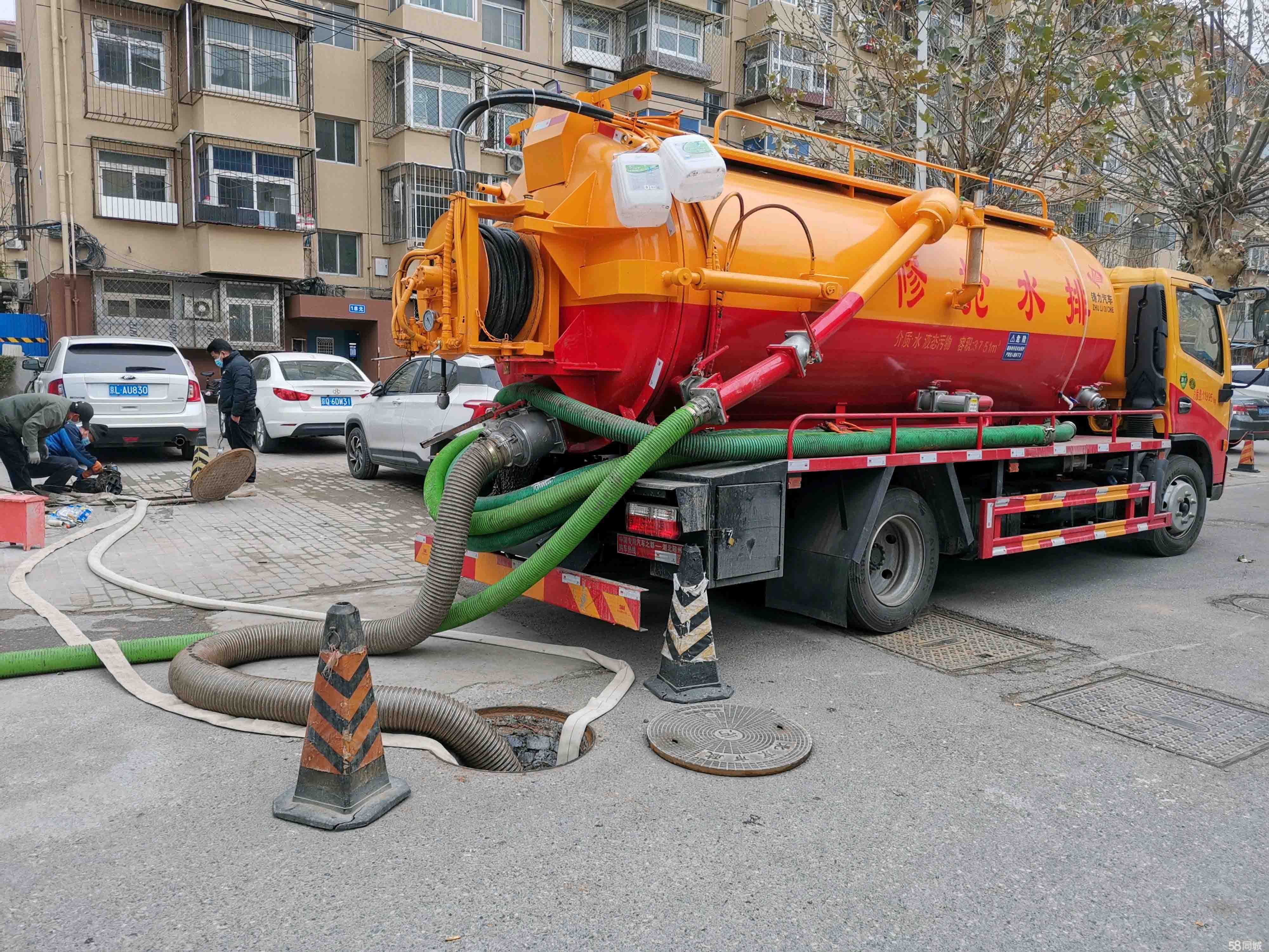 湛河抽粪吸污
